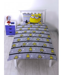 Children's single bedding set DESPICABLE ME 3 JAILBIRD REVERSIBLE 135x200