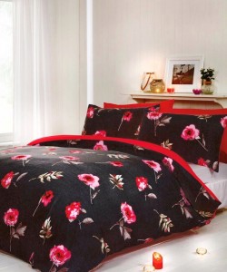 Double duvet set DARCY RED 200x200