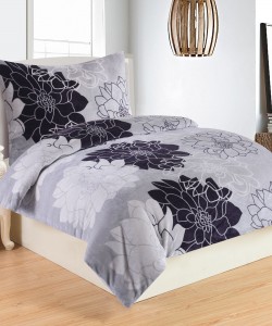 Microplush Comforter Set ROMANCE LILA 140x200
