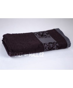 Soft bamboo bath towel ANKARA brown 70x140