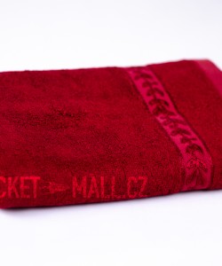Soft bamboo hand towel ANKARA burgundy 50x100