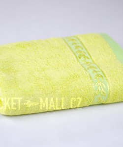 Soft bamboo hand towel ANKARA light green 50x100