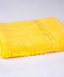 Soft bamboo hand towel ANKARA yellow 50x100